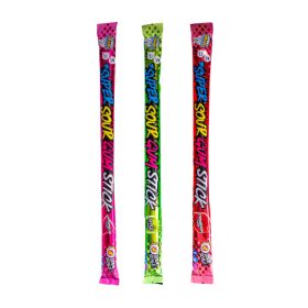   Brain Blasterz Sour Gum Stick Savanyú rágórúd Zöldalma ízű 22g