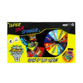   Brain Blasterz Super Sour Spinner savanyú cukorka rulett 48g