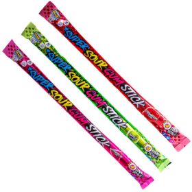   Brain Blasterz Sour Gum Stick Savanyú rágórúd 3 db-os válogatás