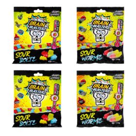 Brain Blasterz Savanyú gumicukor 4 db-os válogatás