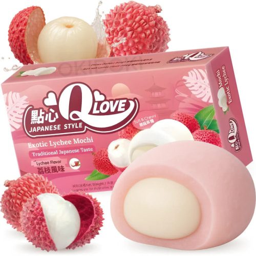 QLove Lychee Mochi 80g