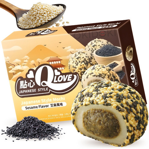 QLove Sesame Mochi 180g