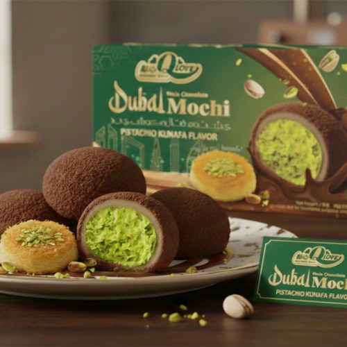 QLove Dubai Pistachio Mochi 45g